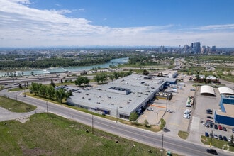 1930 Maynard Rd SE, Calgary, AB - AERIAL  map view