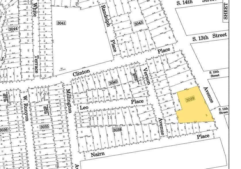 660-680 Clinton Ave, Newark, NJ à vendre - Plan cadastral - Image 2 de 4