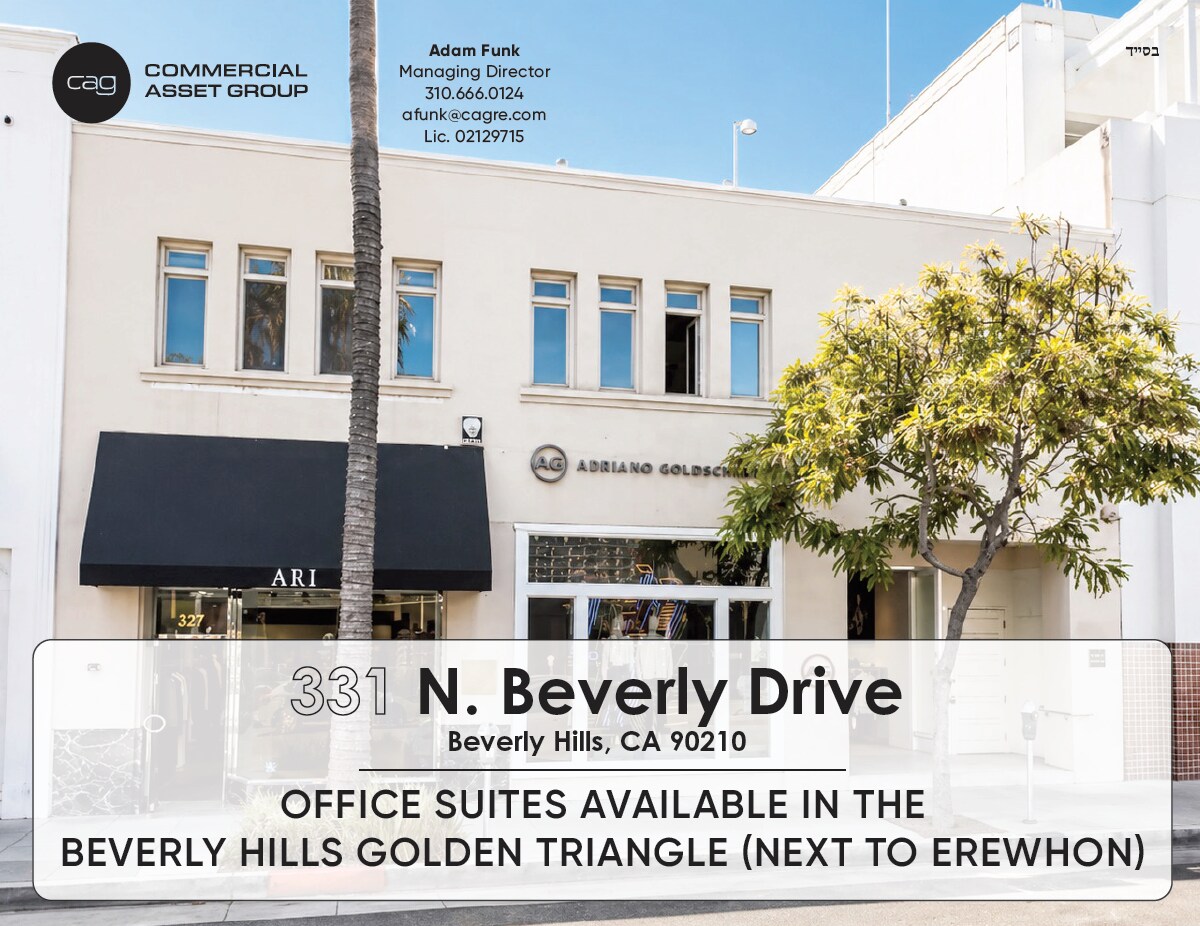 327-331 N Beverly Dr, Beverly Hills, CA à louer Photo principale- Image 1 de 3