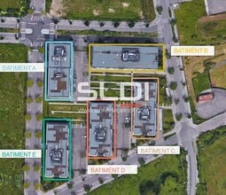 12 Rue Professeur Jean Bernard, Lyon, RHO - Aerial  map view