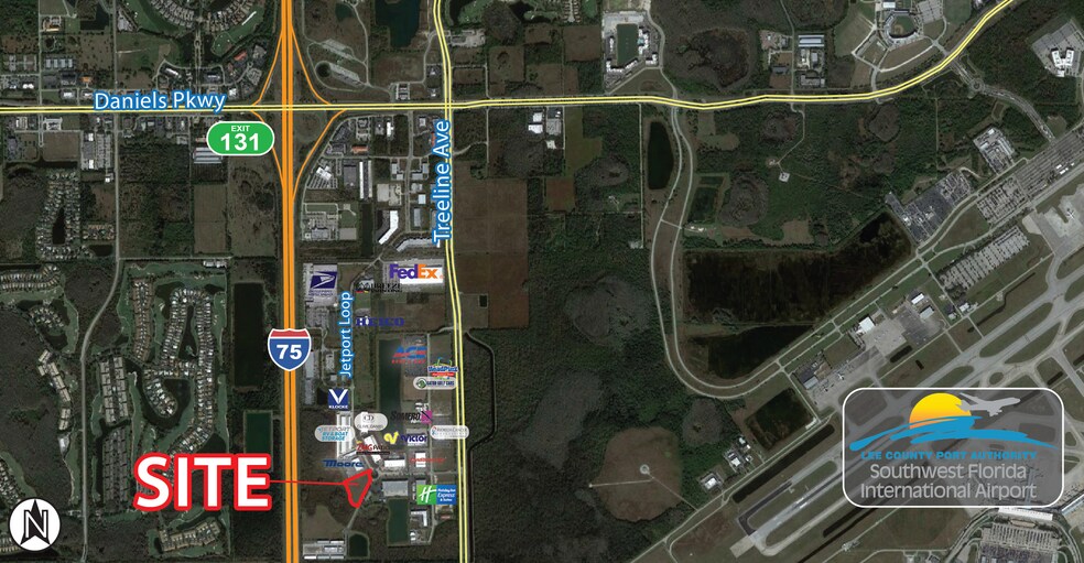 14660 Tarmac Ct, Fort Myers, FL à louer - Aérien - Image 2 de 3