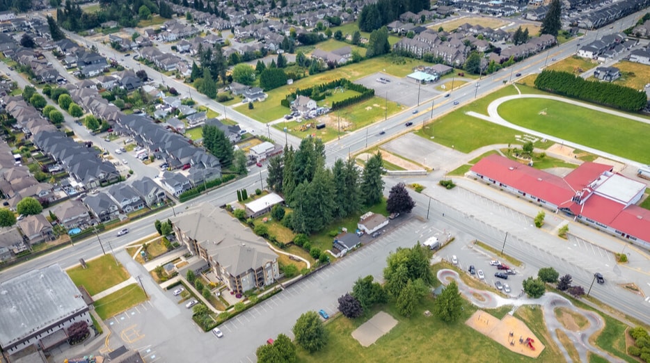 8366-8380 Cedar Street, Mission, BC à vendre - Aérien - Image 2 de 3