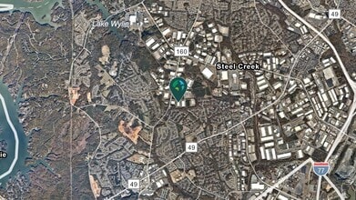 12810 Virkler Dr, Charlotte, NC - Aerial  map view