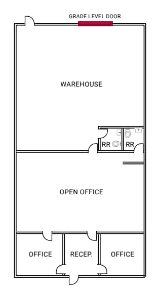 445 Ryan Dr, San Marcos, CA for lease Floor Plan- Image 1 of 1