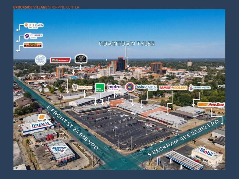 504 E Front St, Tyler, TX à louer - Photo du bâtiment - Image 2 de 6