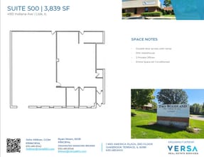 4951 Indiana Ave, Lisle, IL à louer Plan d’étage- Image 2 de 2