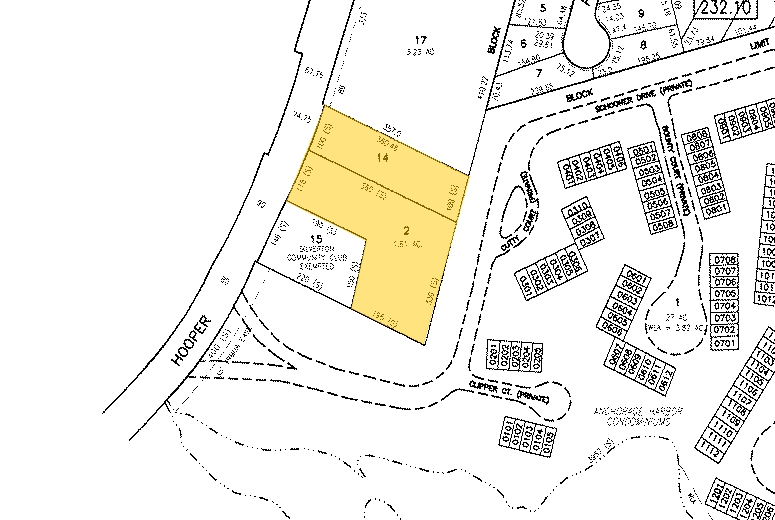 1769-1795 Hooper Ave, Toms River, NJ à vendre - Plan cadastral - Image 1 de 1