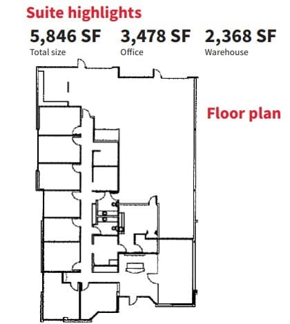15241 NE 90th St, Redmond, WA à louer Plan d’étage- Image 1 de 1