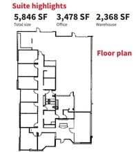 15241 NE 90th St, Redmond, WA à louer Plan d’étage- Image 1 de 1