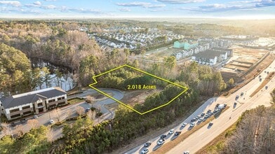 1320 Corporate Chaplain Drive, Wake Forest, NC - AERIAL  map view - Image1