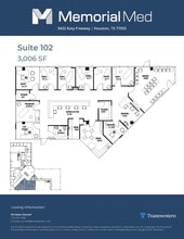9432 Katy Fwy, Houston, TX à louer Plan d’étage- Image 1 de 1