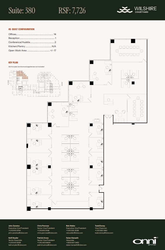 5700 Wilshire Blvd, Los Angeles, CA à louer Plan d’étage- Image 1 de 1