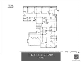 3117 College Park Dr, The Woodlands, TX à louer Plan d’étage- Image 1 de 1