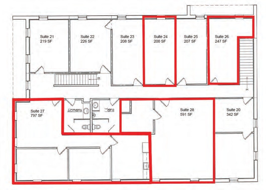 830 N 109th St, Milwaukee, WI à louer Plan d’étage- Image 1 de 1