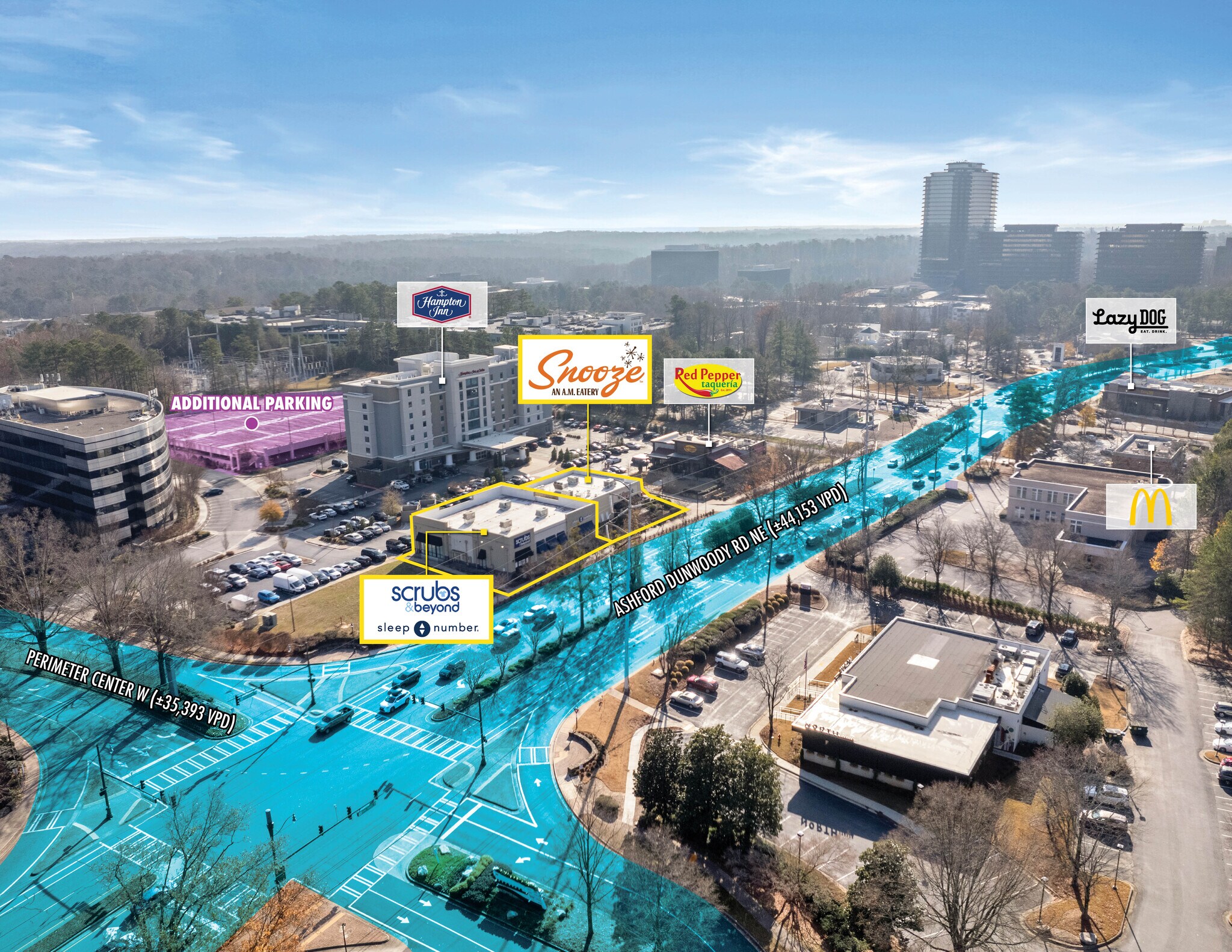 4595 Ashford Dunwoody Rd NE, Dunwoody, GA à vendre Photo du bâtiment- Image 1 de 1