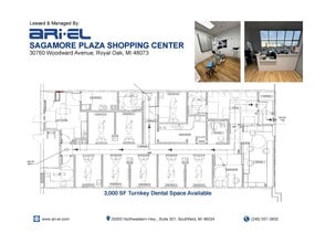 30754-30766 Woodward Ave, Royal Oak, MI for lease Floor Plan- Image 1 of 2