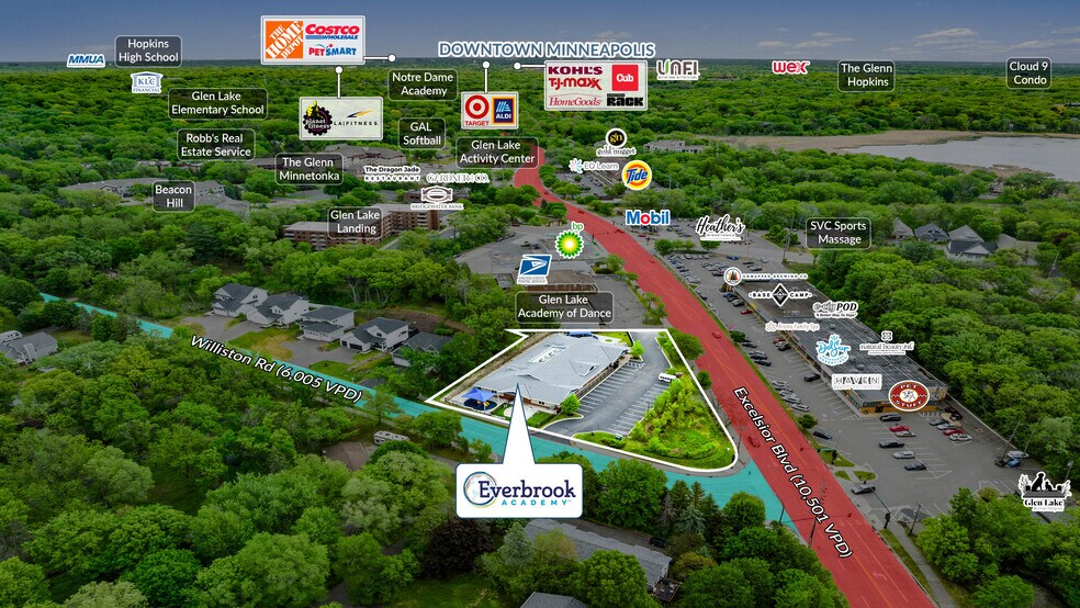 14730 Excelsior Blvd, Minnetonka, MN à vendre - Photo du bâtiment - Image 2 de 5