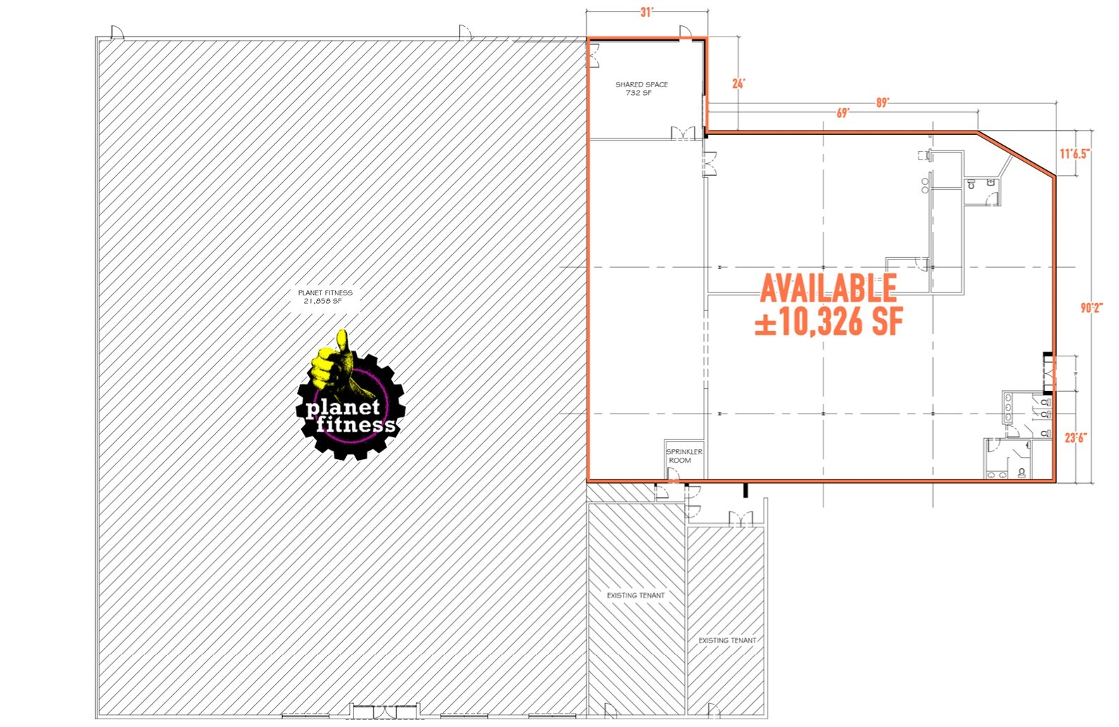 1500 S Route 47, Rio Grande, NJ for lease Floor Plan- Image 1 of 2