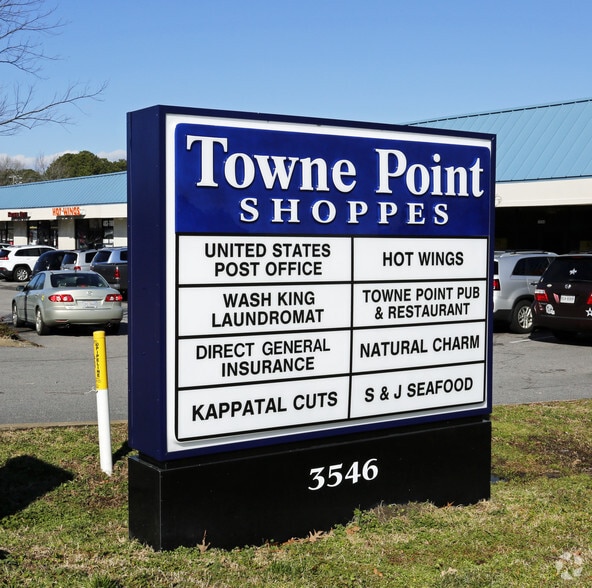 3546-3590 Towne Point Rd, Portsmouth, VA à louer - Photo du bâtiment - Image 3 de 7