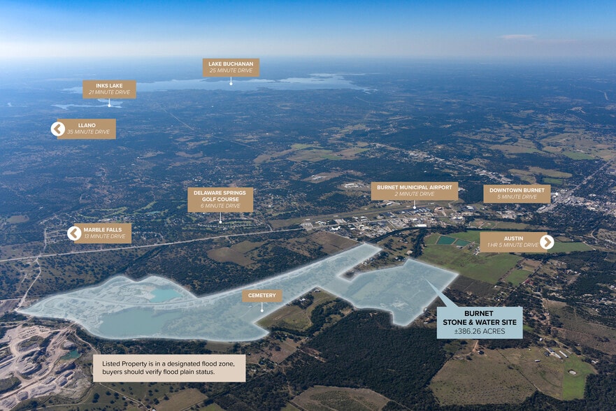 328 County Road 340B, Burnet, TX à vendre - Aérien - Image 3 de 4