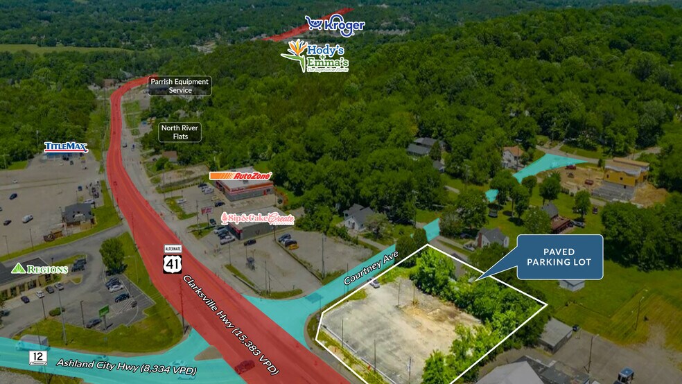 3636 Clarksville Pike, Nashville, TN à vendre - Photo du bâtiment - Image 2 de 3