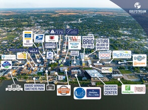 214 Frederica St, Owensboro, KY - Aerial map view