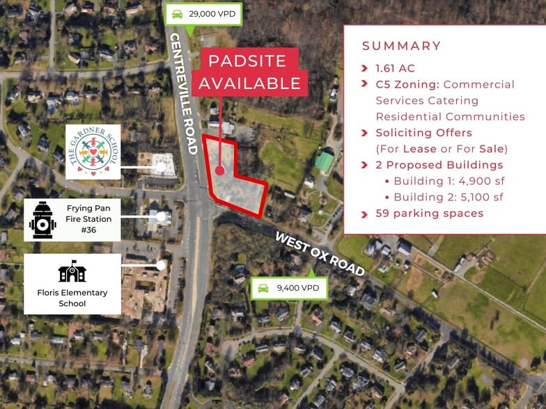 2625 Centreville Rd, Herndon, VA for sale - Building Photo - Image 1 of 1