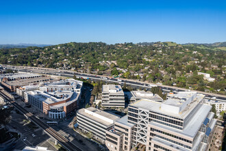 100 Pringle Ave, Walnut Creek, CA - AERIAL  map view