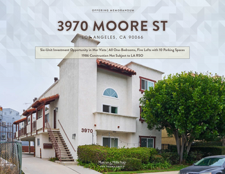 Plus de détails pour 3970 Moore St, Los Angeles, CA - Multi-résidentiel à vendre