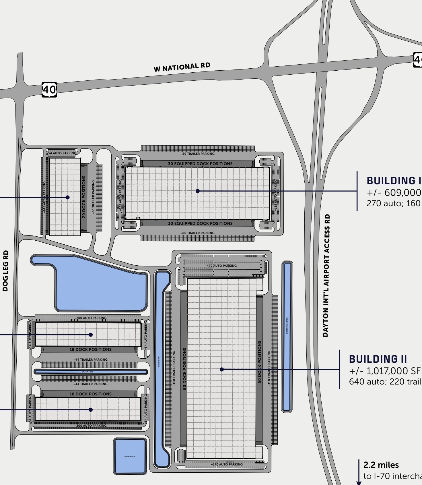 Dog Leg Rd, Dayton, OH à louer Plan de site- Image 1 de 2