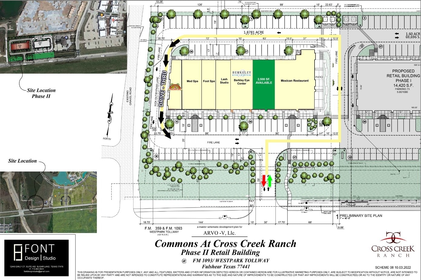 28840 FM 1093 Rd, Fulshear, TX for lease Site Plan- Image 1 of 3