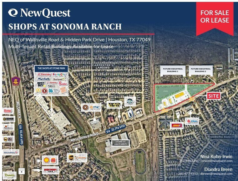 NEQ of Wallisville Road & Hidden Park Drive, Houston, TX for sale Building Photo- Image 1 of 3