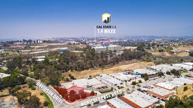 2501 Davidson Dr, Monterey Park, CA - Aerial  map view