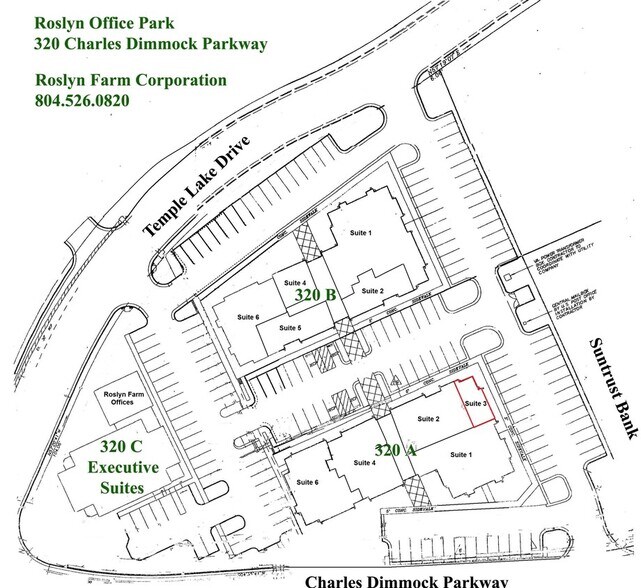 320 Charles Dimmock Pky, Colonial Heights, VA for lease - Site Plan - Image 2 of 3