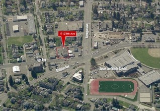 1712 6th Ave, Tacoma, WA - AERIAL  map view