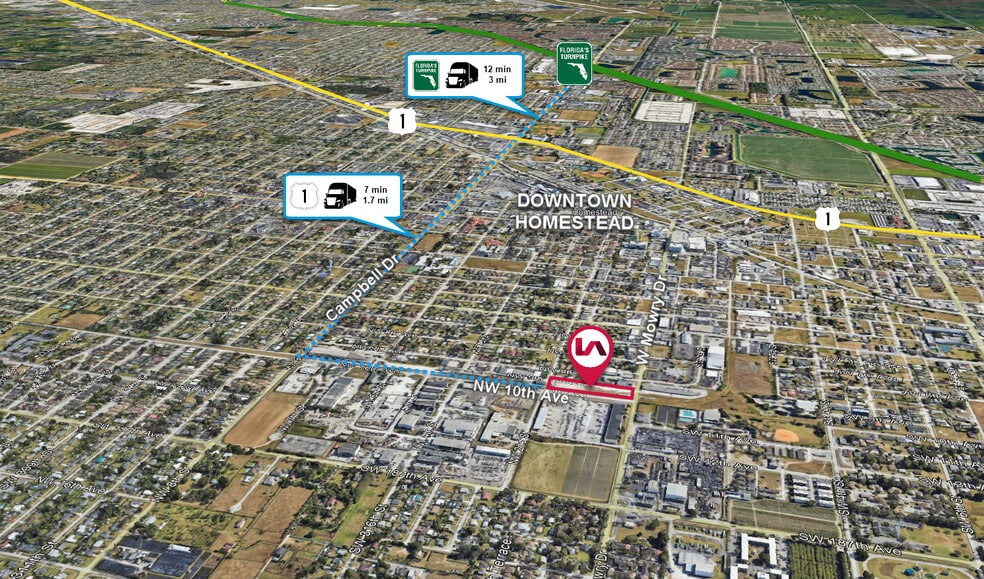 10th Ave, Homestead, FL for lease - Building Photo - Image 3 of 5