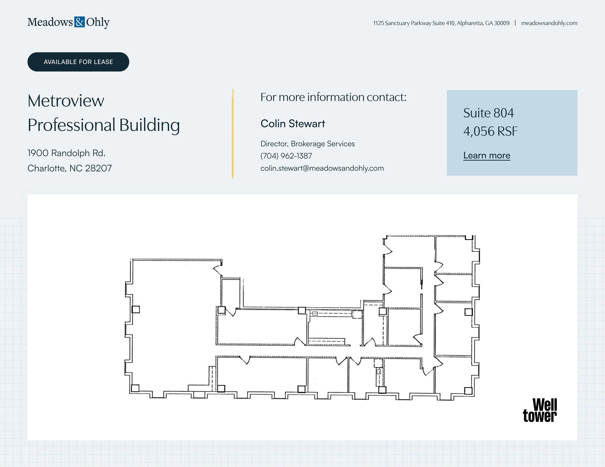 1900 Randolph Rd, Charlotte, NC for lease Site Plan- Image 1 of 2