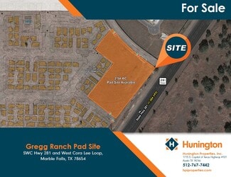 More details for SWC Hwy 281 and West Cora Lee loop, Marble Falls, TX - Land for Sale