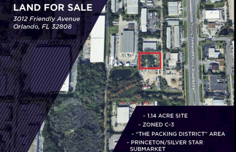 3012 Friendly Ave, Orlando, FL à vendre - Aérien - Image 2 de 2