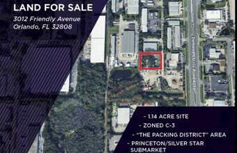 3012 Friendly Ave, Orlando, FL - Aerial map view