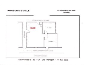 2250 N Druid Hills Rd NE, Atlanta, GA for lease Building Photo- Image 2 of 4