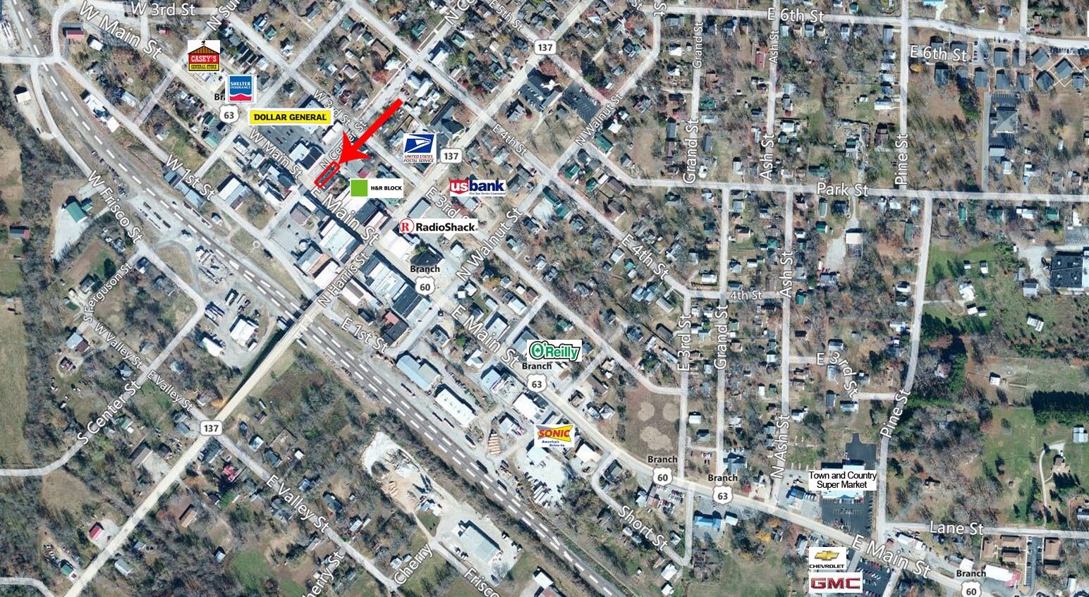 101 E Main St, Willow Springs, MO for lease Building Photo- Image 1 of 3