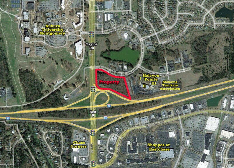 Halycon Summit Drive, Montgomery, AL for sale - Aerial - Image 2 of 3