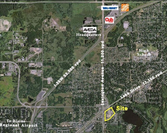 35-49 Central St, Circle Pines, MN à louer - Aérien - Image 3 de 5