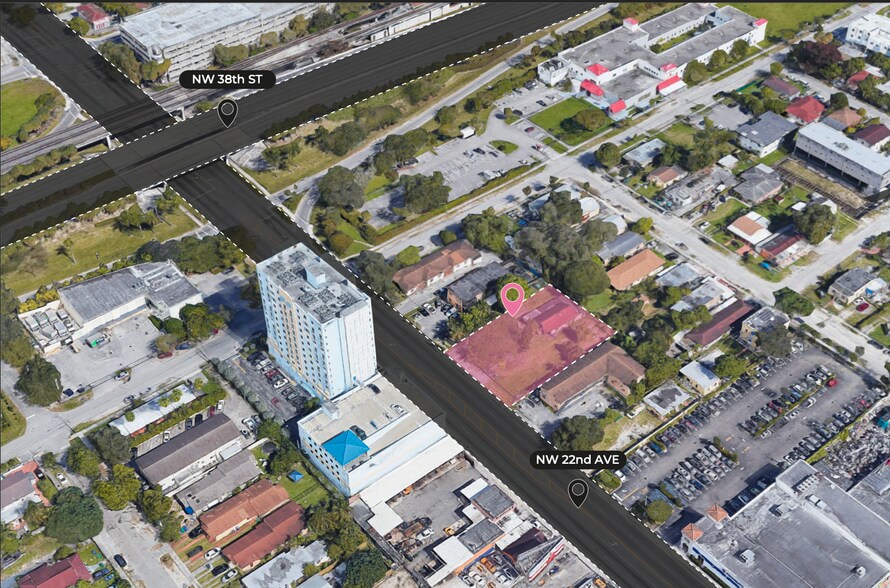 3717 NW 22nd Ave, Miami, FL à vendre - Photo du bâtiment - Image 2 de 9