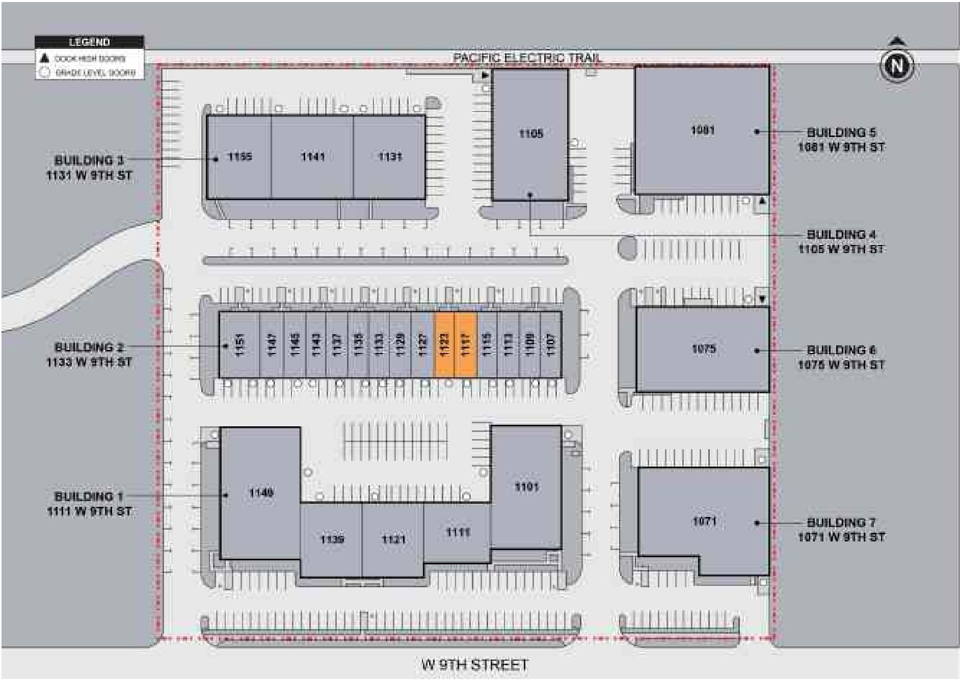 1101-1149 W 9th St, Upland, CA for lease Site Plan- Image 1 of 1