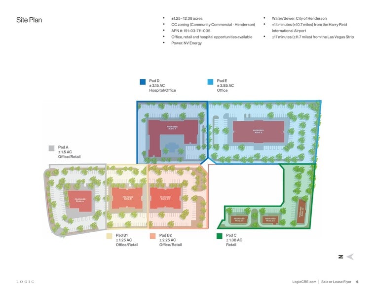SEC Raiders Way & Executive Terminal Dr, Henderson, NV for sale - Building Photo - Image 3 of 3