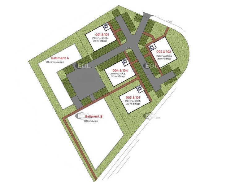 38 Rte De Franqueville Saint Pierre, Belbeuf à vendre - Plan de site - Image 2 de 2