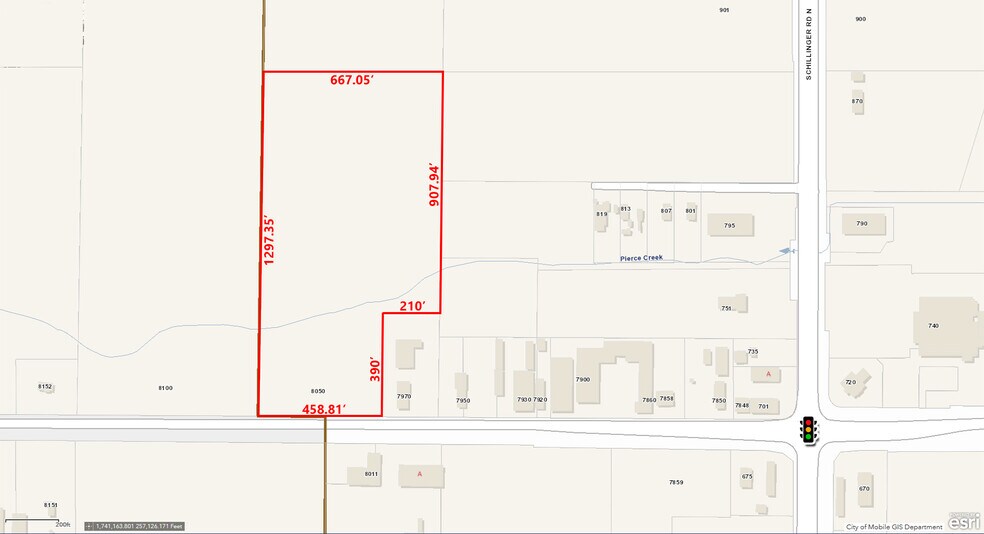 8050 Zeigler Blvd, Mobile, AL à vendre - Photo du bâtiment - Image 2 de 2