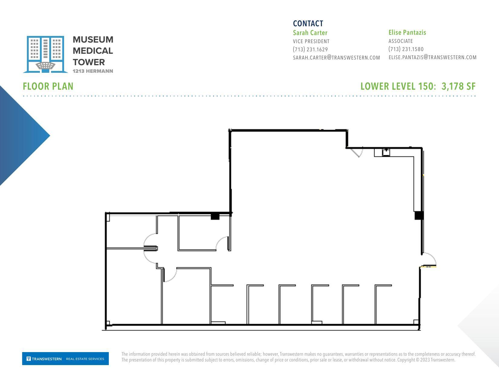 1213 Hermann Dr, Houston, TX à louer Plan d  tage- Image 1 de 1